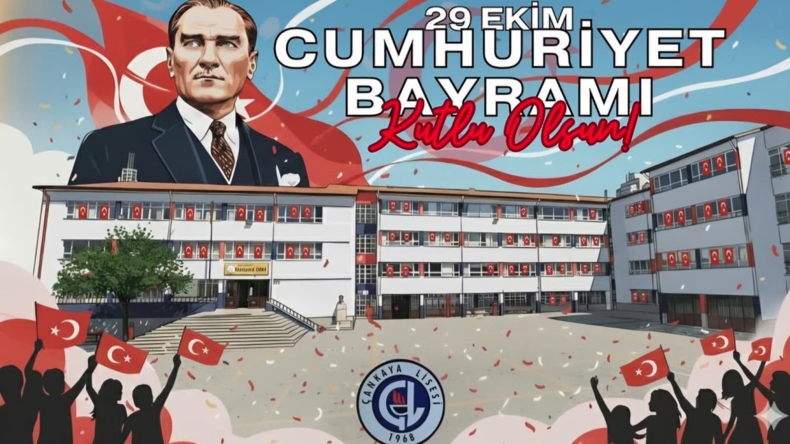 CUMHURİYETİMİZİN KURULUŞUNUN 102. YILI OKULUMUZDA YAPILAN TÖRENDE COŞKU İLE KUTLANDI.